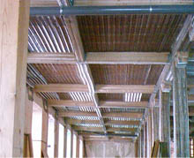 Estructuras de madera, protecci&oacute;n contra el fuego